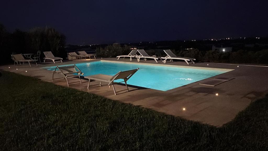 Villa Dyria Exclusive Swimming Pool Monopoli Eksteriør bilde